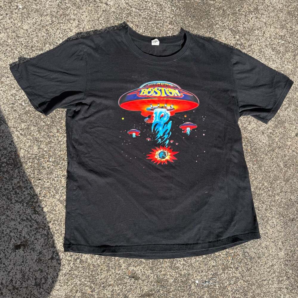Vintage Boston Band Graphic T-Shirt U.S. Tour